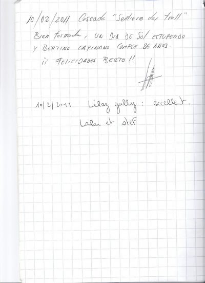 la barme ice book 10/02/2011