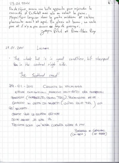 La  Barme ice book 29.01.11