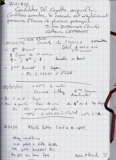 Icebook 10 january 2012