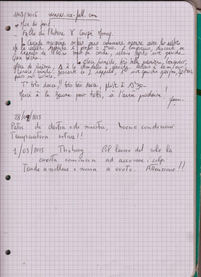 ice book 03.03.2015 at 07h00 -3,2° C