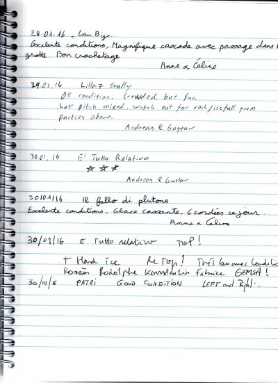 ice book 31.01.2016 at 07h00 -0,9° C